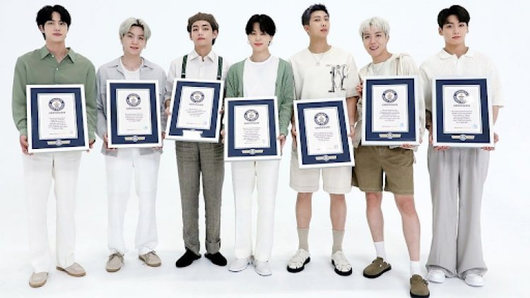 Guinness World Records Umumkan BTS Masuk Hall Of Fame 2022