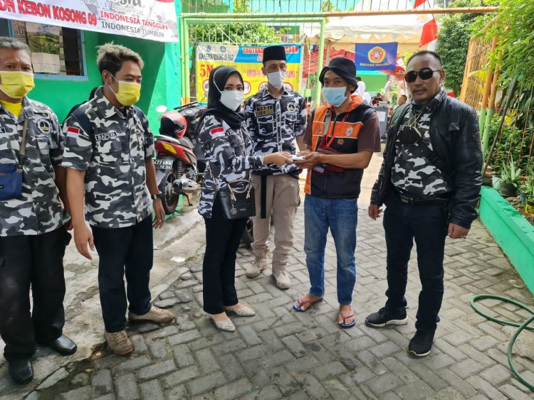 DPD Bapera DKI Jakarta Berikan Bantuan Kepada Korban Kebakaran