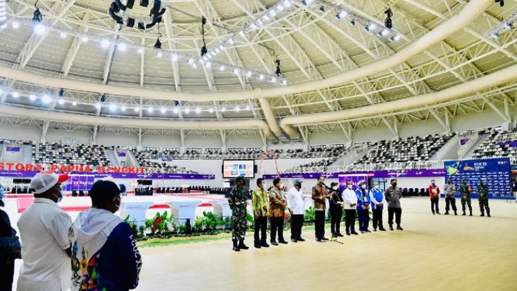 Jokowi Resmikan Tujuh Arena PON XX, Berikut Daftarnya