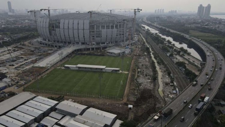 Progres Pembangunan Jakarta International Stadium