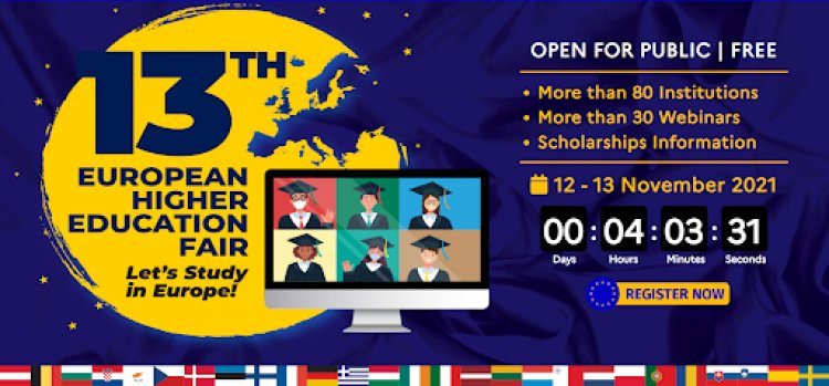 Pengen Kuliah Di Eropa ? Ikut Pameran Pendidikan EHEF 2021 12 November Hingga 13 November 2021!