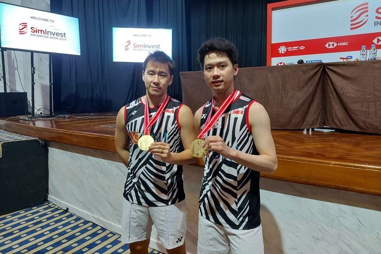 Daftar Juara Indonesia Open 2021, Markus/Kevin Juara !