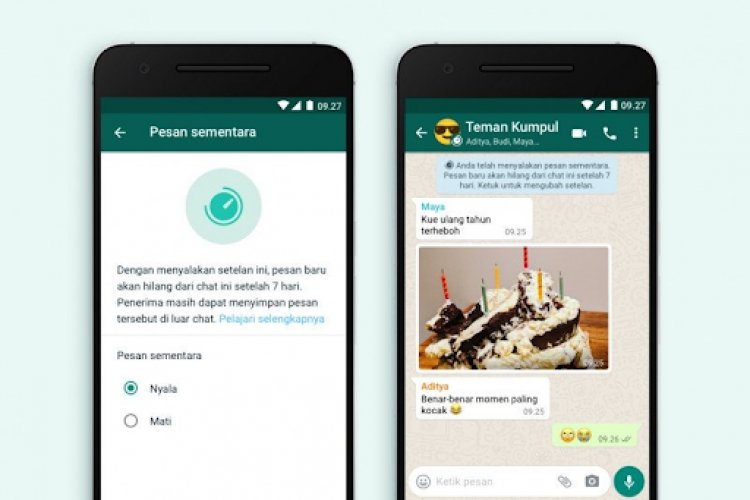 WhatsApp Kini Miliki Fitur Pesan Hilang Otomatis Dalam 24 Jam, 7 Hari, dan 90 Hari