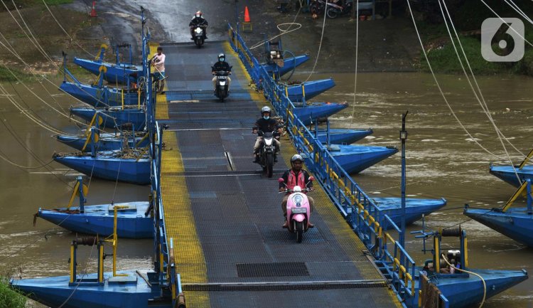 Viral Jembatan Perahu Omset Puluhan Juta Milik H Endang Hasilkan Rp 25 Juta perhari