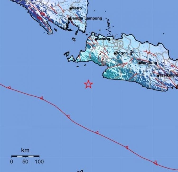 Gempa Magnitudo 5,4 Kembali Mengguncang Banten