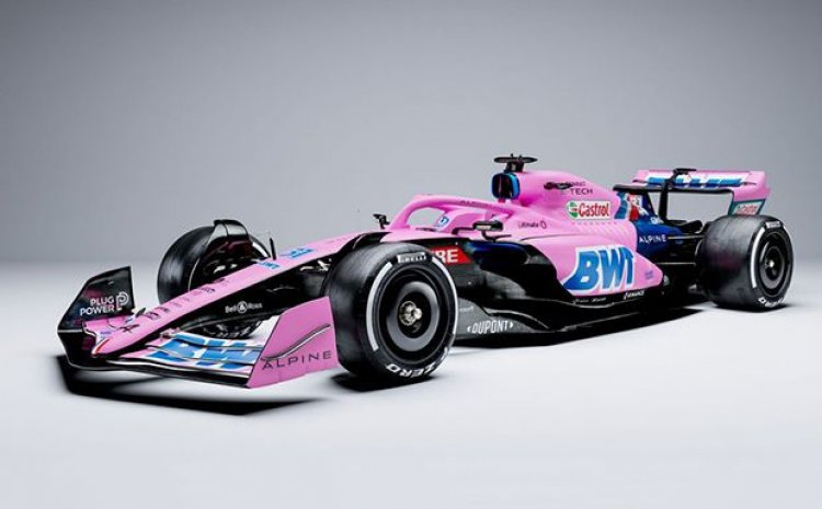 Cantik Banget! Begini Penampakan Mobil Dari Tim Alpine Untuk F1 2022 Mendatang