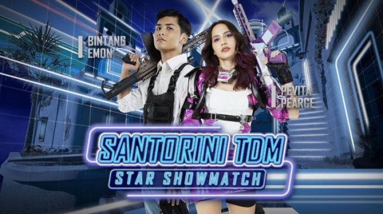 Pevita Pearce Dan Bintang Emon Duel Di PUBG Mobile Santorini TDM Star Showmatch