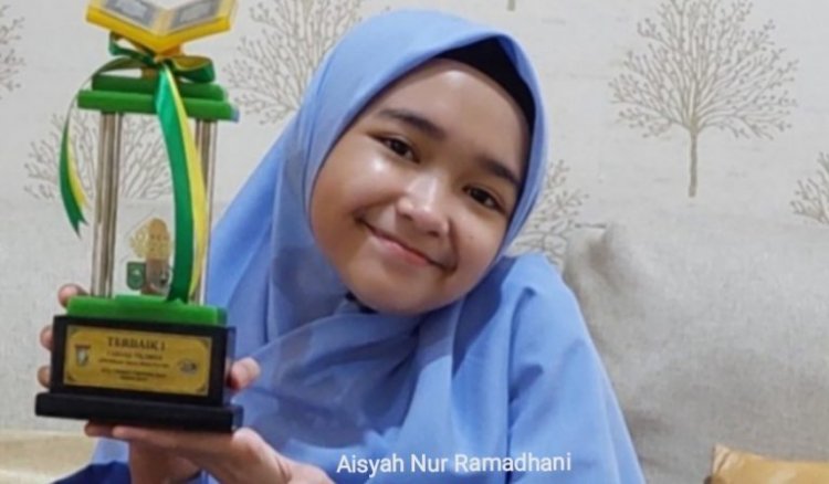 Siswi Asal Riau Menang Juara 1 MTQ Internasional Di Qatar