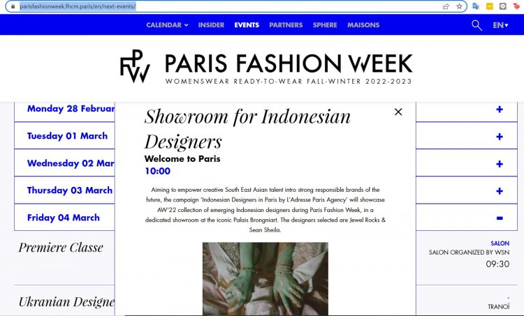 Ini Dia! Dua Brand Indonesia Yang Benar-Benar Hadir Di Paris Fashion Week