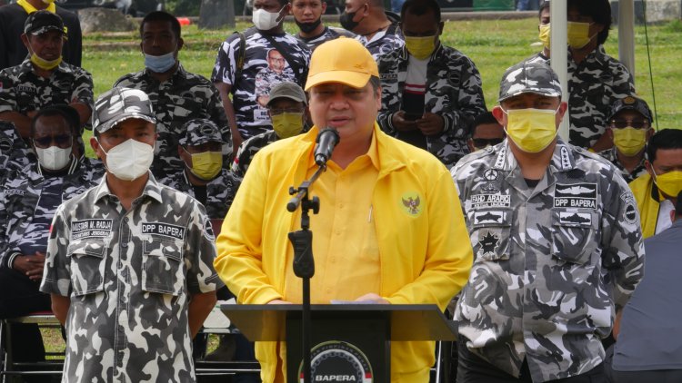 Airlangga Hartarto Ajak Peserta Jambore Nasional Untuk Wujudkan Indonesia Emas
