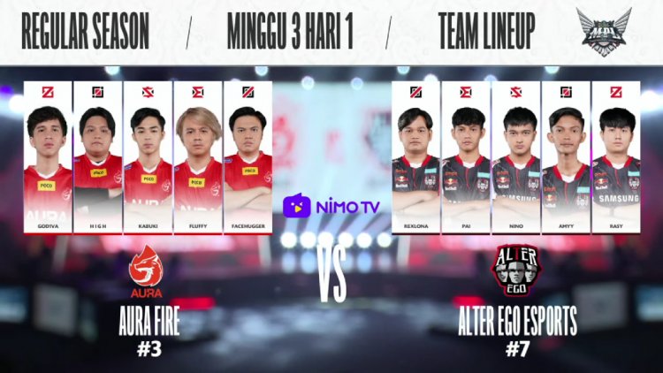 Hasil MPL ID Season 9 Hari Pertama: Alter Ego Berhasil Mencetak Skor Tanpa Balas 2-0