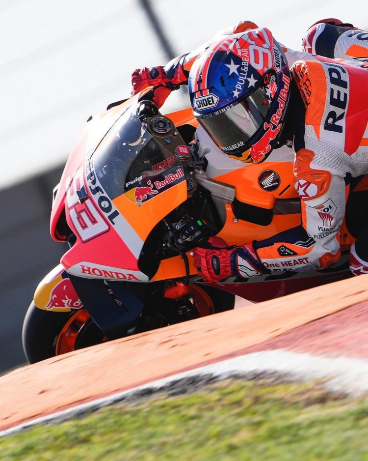Marc Marquez Kecewa Tampil Luar Biasa di FP2 MotoGP Amerika Serikat