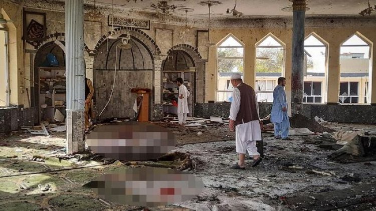 33 Orang Tewas Usai Ledakan Dahsyat Di Masjid Afghanistan Saat Sholat Jumat