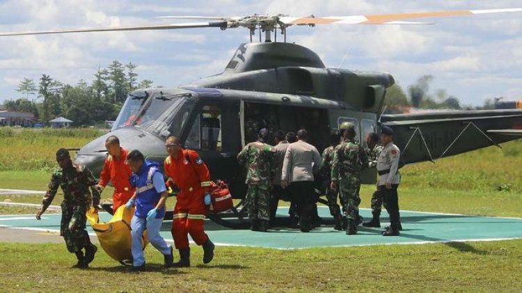Desing Tembakan Warnai Evakuasi Korban KKB Di Bandara Ilaga