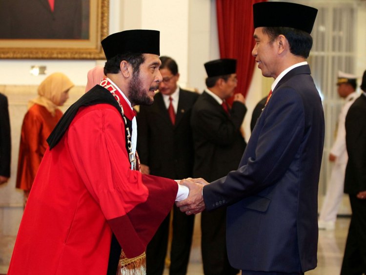 Sah! Ketua MK Anwar Usman Dan Adik Jokowi Resmi Menikah