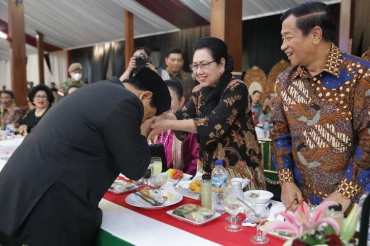 Gelar Halal Bihalal, Prabowo Terharu Bertemu Purnawirawan TNI Di Hambalang