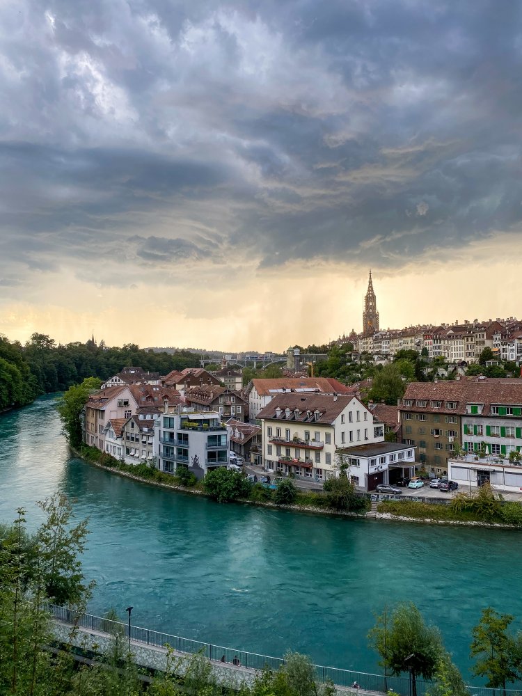 Kota Bern Diguyur Hujan, Pencarian Eril Masih Tetap Dilanjutkan