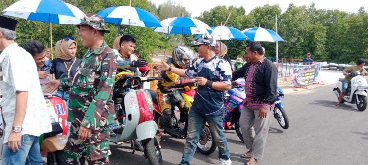 Bapera Langsa Ikut Event Road Race, Saifullah Beri Dukungan Penuh