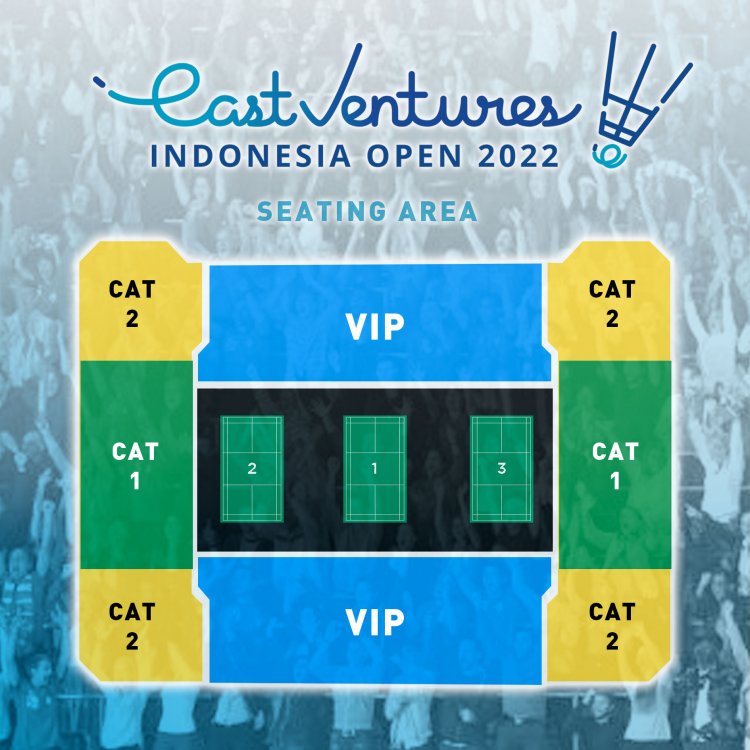 Simak! Cara Beli dan Daftar Harga Tiket Indonesia Open 2022