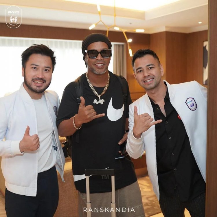 Ronaldinho Ke Indonesia, Bakal Main Bareng RANS Nusantara FC di Laga Trofeo