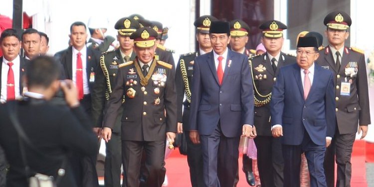 Sejumlah Polisi Di Sulsel Tumbang Ketika Jokowi Pidato Di HUT Bhayangkara