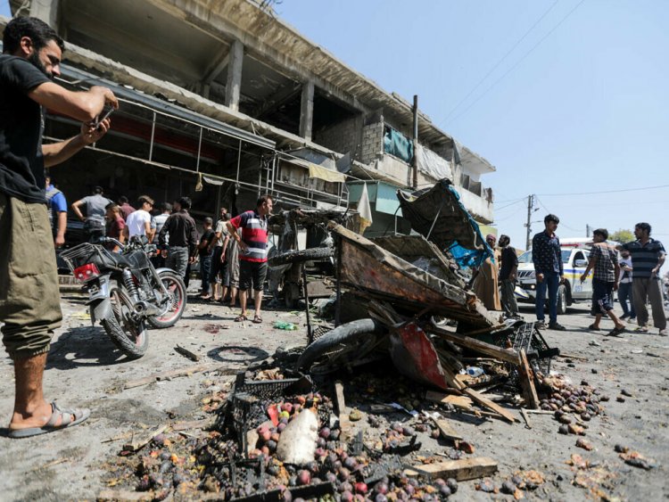 Pasar Di Suriah Diserang Roket, Belasan Orang Tewas!