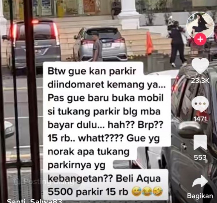 Viral! Bayar Parkir Di Minimarket Kemang Rp 15 Ribu, Polisi: Tidak Ada Paksaan
