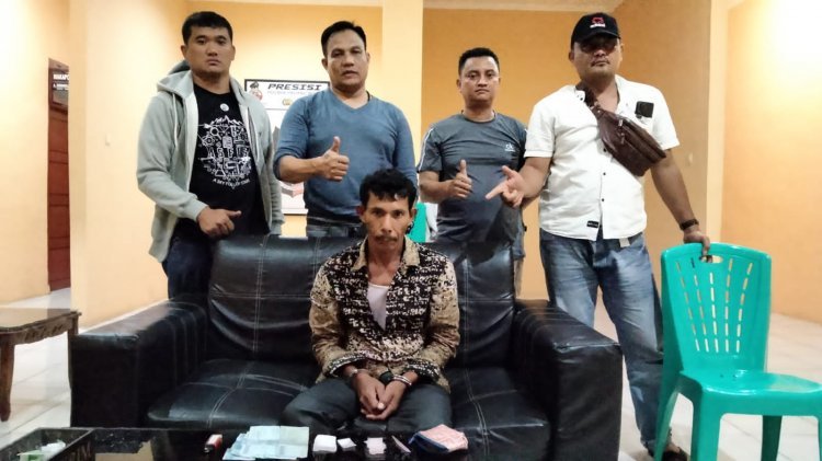 Tim Opsnal Polsek Padang Bolak Tangkap Pelaku Narkotika Di Paluta