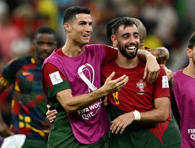 FIFA: Bukan Ronaldo, Bruno Fernandez Pencetak Gol Di Portugal Vs Uruguay