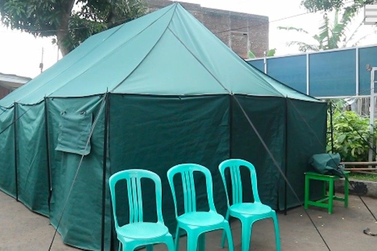 Warga Cianjur Dirikan Tenda Sakinah Untuk Penuhi Kebutuhan Biologis