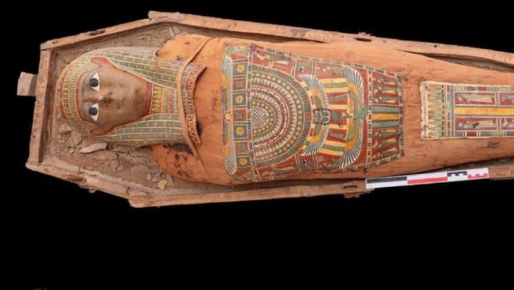 Penemuan Pemakaman Kuno dan Lukisan Mumi Di Mesir
