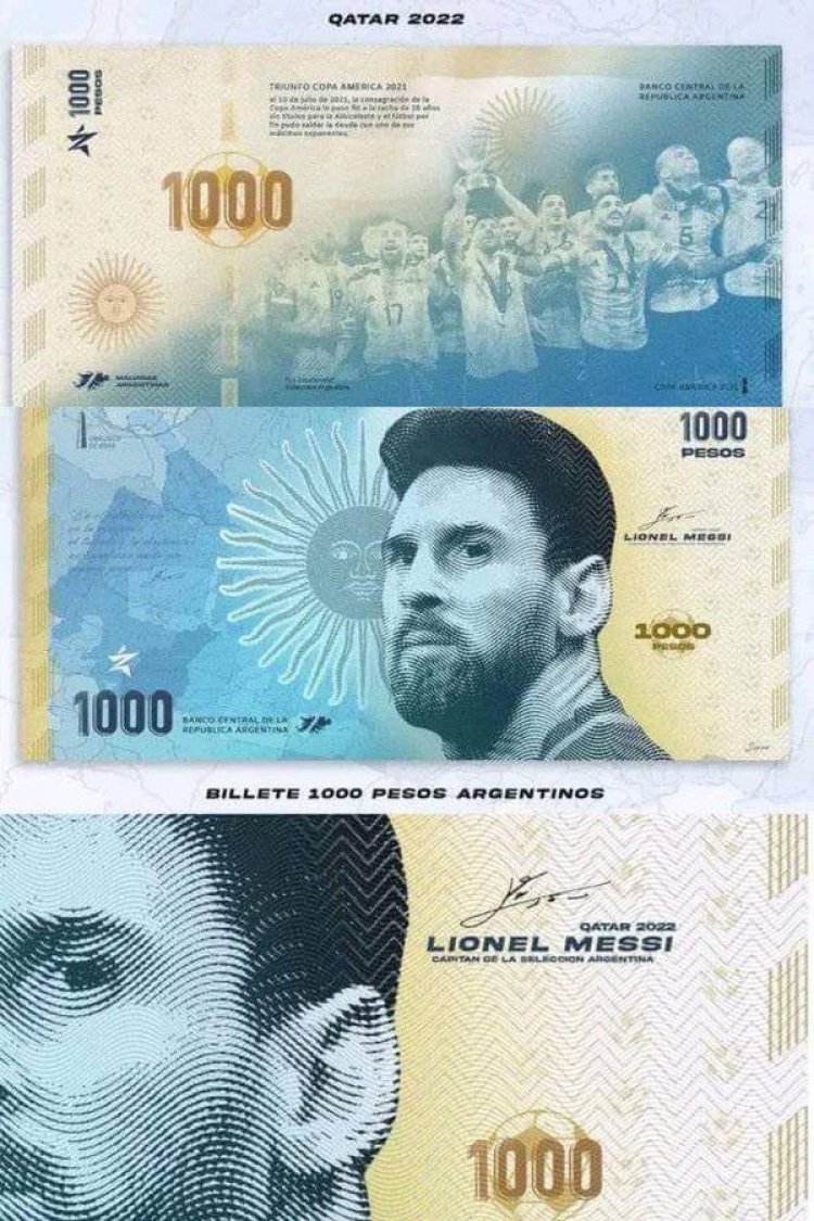 Wajah Lionel Messi Bakal Jadi Mata Uang Argentina
