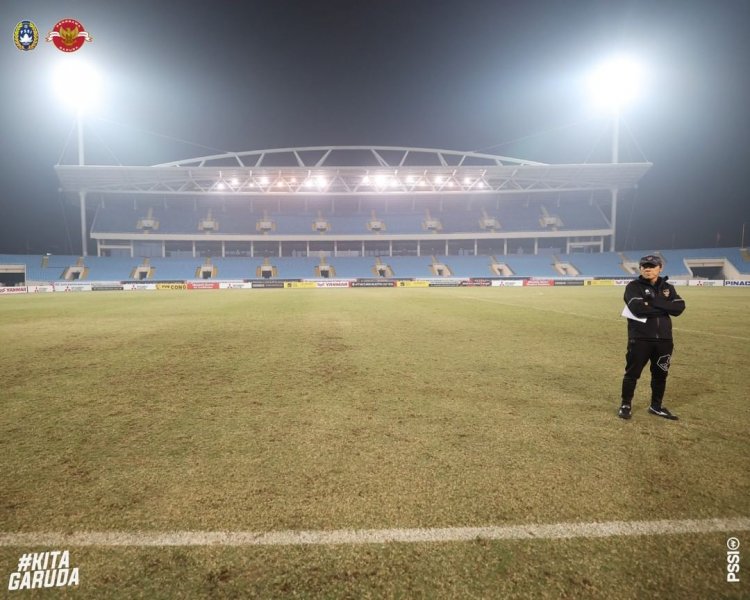 Jelang Indonesia Vs Vietnam Di Semifinal, Kondisi Rumput Stadion My Dinh Jadi Sorotan