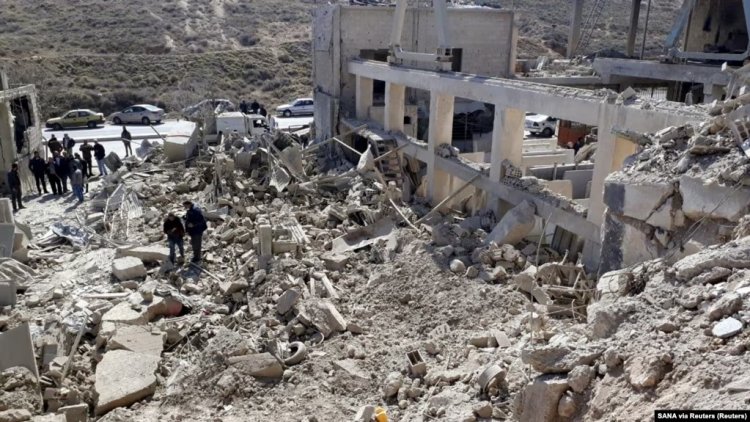 Rudal Israel Hantam Gedung di Damaskus, Lima Orang Tewas