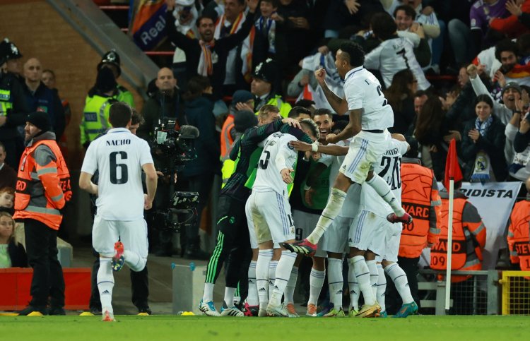 Hasil Liga Champions: Real Madrid Comeback dan Tumbangkan Liverpool
