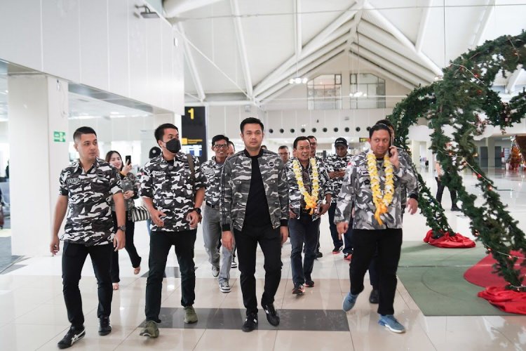 1. Momen Fahd A Rafiq Beserta Rombongan Hadir ke Acara Pelantikan Bapera di 7 Kota/Kab Sulawesi Utara