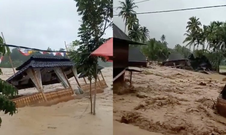 Kondisi Terkini Banjir Bandang di Lahat Sumatera Selatan