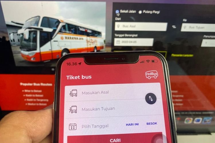Begini Cara Beli Tiket Bus Online, Bisa untuk Mudik Lebaran