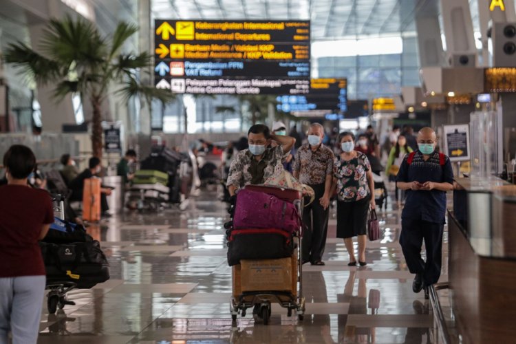 Jumlah Penumpang Arus Balik Lebaran 2023 di Bandara Soekarno Hatta Turun 75%
