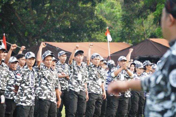 3. Seluruh Peserta Siap Mengikuti Pelaksanaan Jambore Bela Negara Barisan Pemuda Nusantara