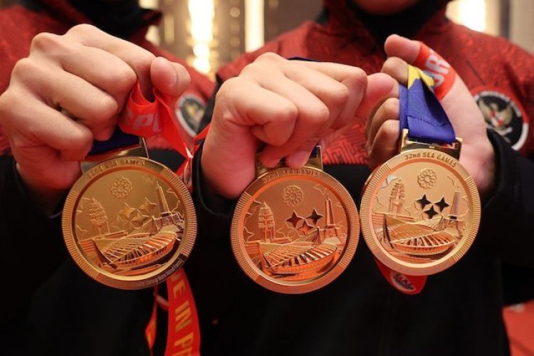 Telah Raih 23 Emas, Kini Indonesia Berada di Posisi 4 Klasemen Medali SEA Games 2023