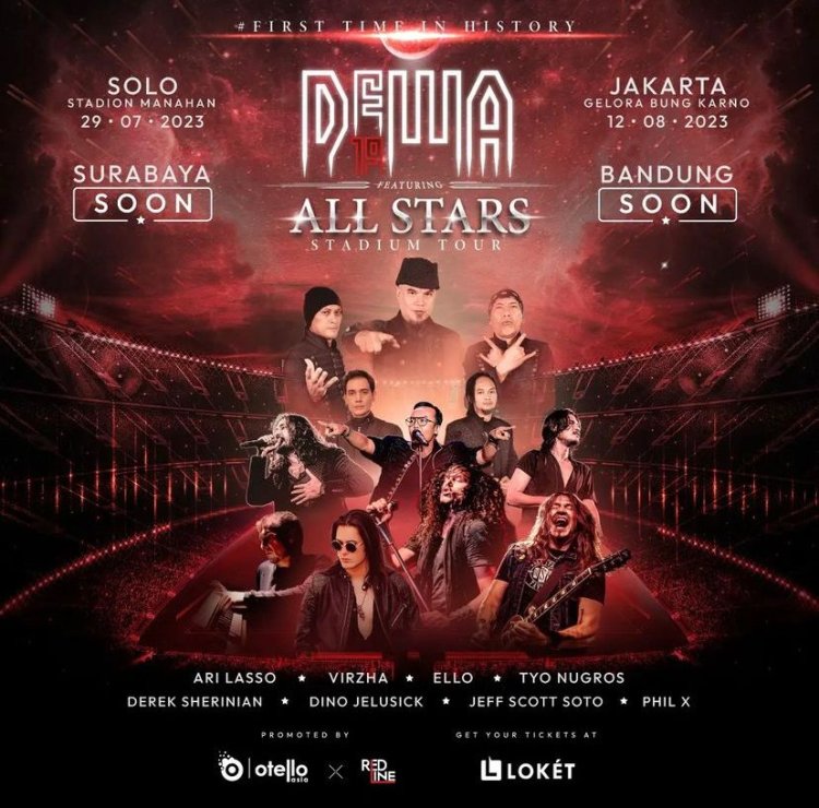 Jadwal Konser Dewa 19 di Jakarta, Siap Mengguncang GBK!