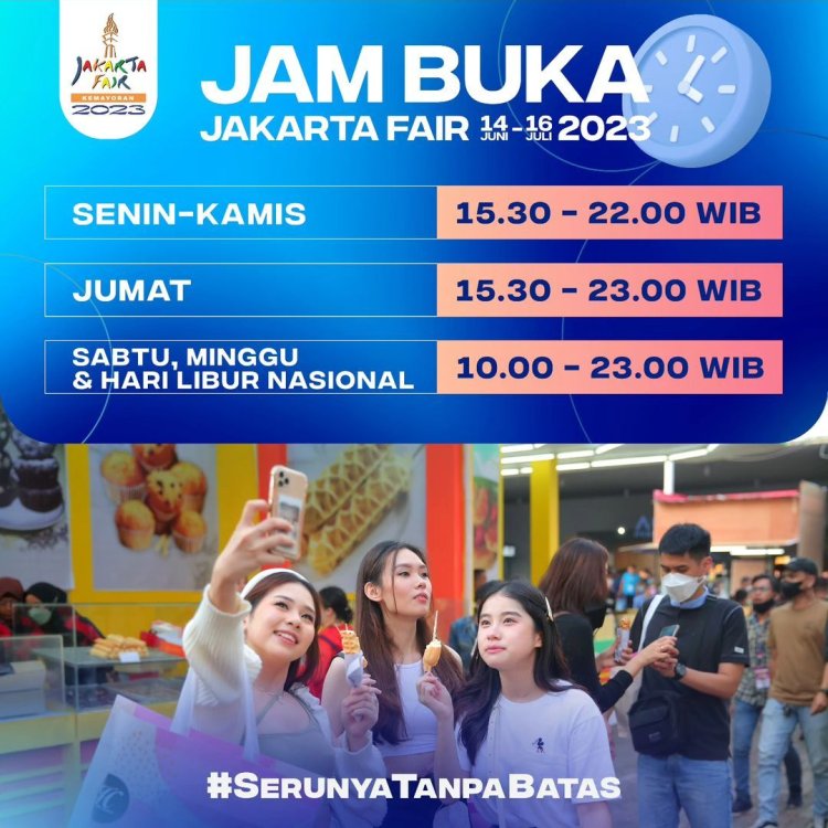 Rincian Harga Tiket Jakarta Fair 2023 Beserta Jadwalnya