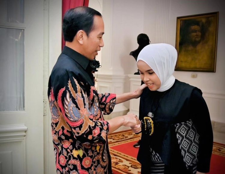 Golden Buzzer America's Buat Putri Ariani Bertemu Presiden Jokowi