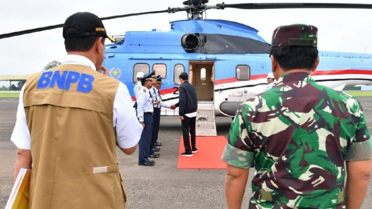 Helikopter Tim Jokowi Robohkan Lapangan Senilai 700 Juta di Kapahiang