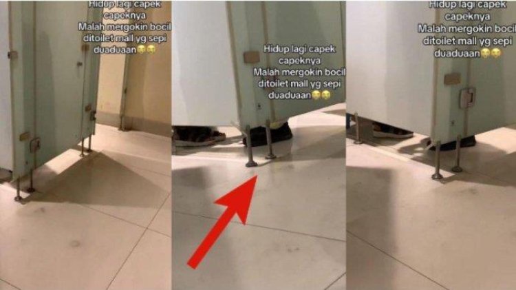 Waduh! Remaja di Deli Serdang Terpergok Mesum di Toilet Mall
