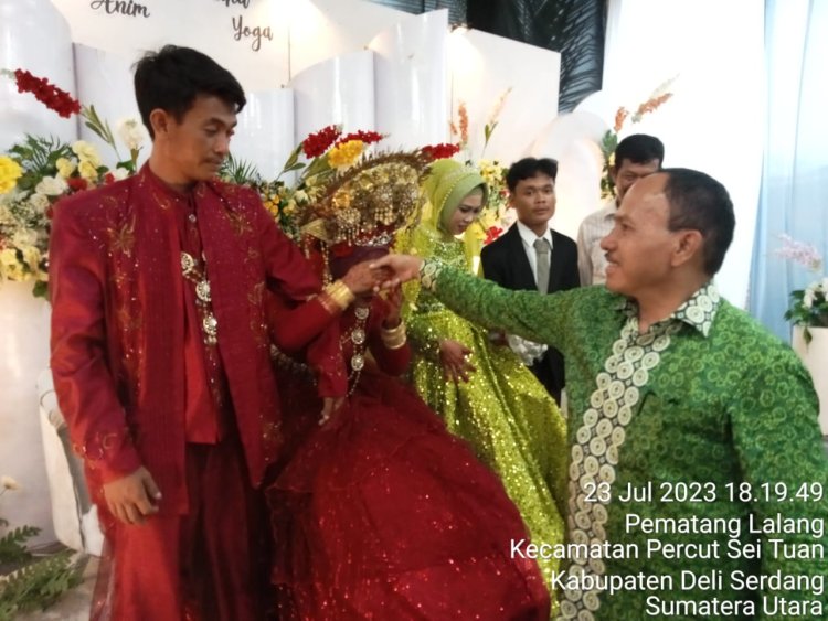 Calon Legislatif DPR RI, Dr. Maruli Siahaan, Hadiri Pernikahan Ridho dan Syarifah Hanim di Sumatera Utara
