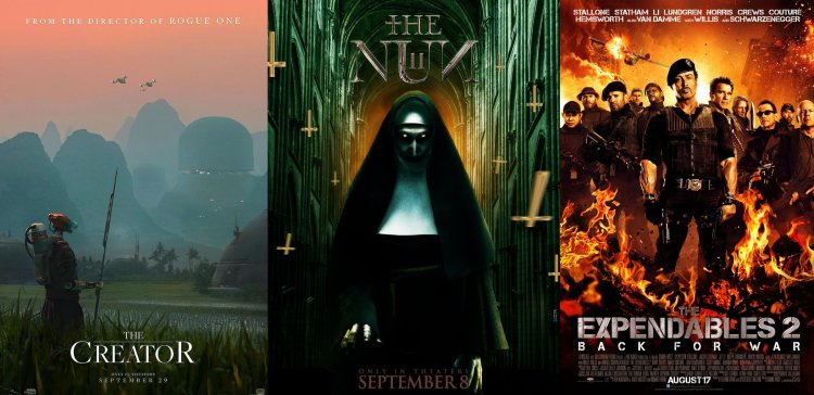 7 Jadwal Film Bioskop September 2023, Ada The Nun 2 Hingga The Expendables 4