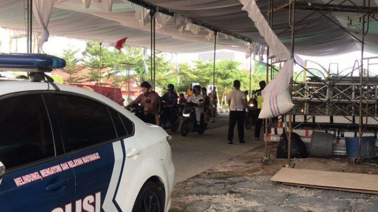 Gegara Anak Anggota DPRD Nikahan, Jalanan Titik Padat di batam Ditutup