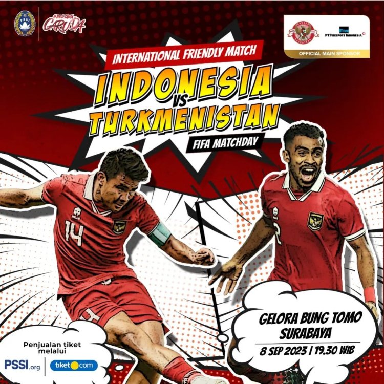 Harga dan Cara Beli Tiket Nonton Indonesia vs Turkmenistan